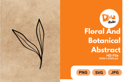 Floral and Botanical Abstract Product Image 1