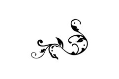 Floral art of border and corner design Product Image 1