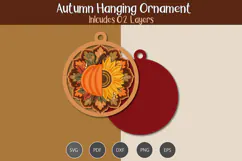 Autumn Hanging Ornament Product Image 3