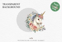 Floral Baby Unicorn Magic Fantasy Fairytales Clipart PNG Art Transparent Print for invitation t-shirt designs sublimation nursery wall kids printable digital watercolor Floral baby Unicorn png, flowers, magic fantasy clipart, fairytales rainbow colorful