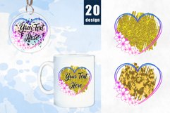 Mug Sublimation Designs, Heart Sublimation Bundle Product Image 3