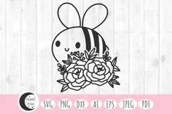 bee svg, honeybee svg, cute bee, bumble bee