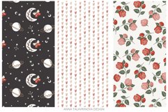 Romantic Spring digital paper pack, floral seamless pattern Product Image 4