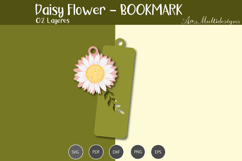 Daisy Flower Bookmark Product Image 3