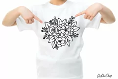 Flower Svg, Floral Bouquet Svg, Flower Plant Svg. Product Image 4