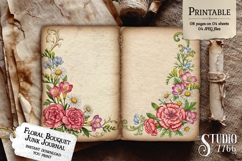 Floral Bouquet Junk Journal Pages Product Image 2