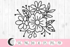 flower bouquet svg