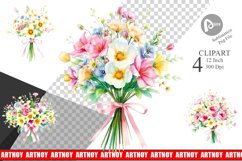 Floral Bouquets Clipart Product Image 1