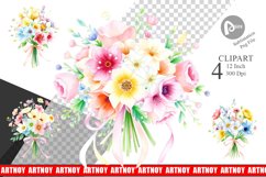 Floral Bouquets Clipart Product Image 1