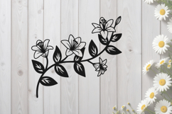 Lily Branch SVG Product Image 1