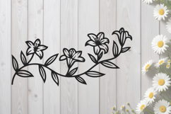 Floral Arrangement Lilies SVG Product Image 1