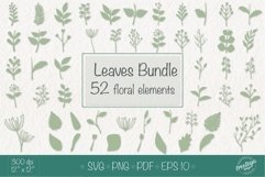 This Floral bundle with 52 Leaves can be used with Cricut cutting machines, as well as other cutting machines that can read formats that are included in the listing.