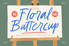 Floral Buttercup - Modern Handwritten Font Product Image 1