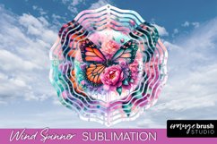 Butterfly Wind Spinner - Summer Wind Spinner Bundle Product Image 4