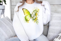 Floral Butterfly Png , Flying Butterflies Illustrations 19 Product Image 2
