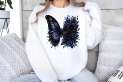 Floral Butterfly Png , Flying Butterflies Illustrations 22 Product Image 2