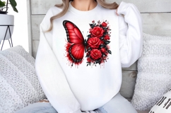 Floral Butterfly Png , Flying Butterflies Illustrations 3 Product Image 2