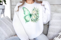 Floral Butterfly Png , Flying Butterflies Illustrations 10 Product Image 2