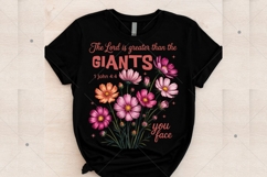 Floral Christian PNG, The Lord is Greate PNG, Floral Product Image 5