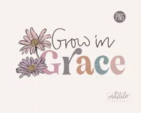 Floral Christian Sublimation Png by Mastilo Designs