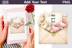 Floral Frame Clipart Bundle | Add Your Text Product Image 3