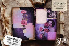 Floral Collage Junk Journal Pages Product Image 3