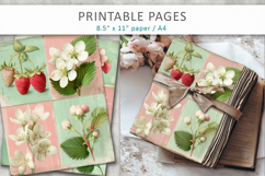 vintage botanical collage paper Product Image 4