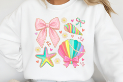 Floral Coquette Seashell PNG Product Image 2