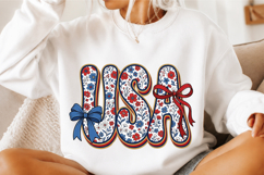 Floral Coquette USA Png Product Image 3