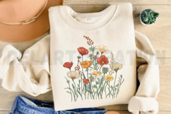 Floral Cottagecore Sublimation PNG Product Image 3