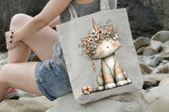 Floral Crown Unicorn Cat Clipart Product Image 3