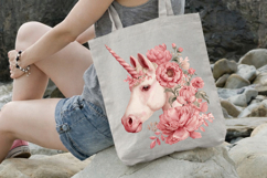 Floral Crown Unicorn Dream Clipart Product Image 3