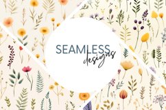 Floral Seamless Patterns Product Image 1
