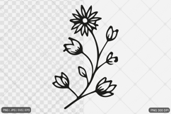Floral Design SVG PNG Bundle Product Image 14