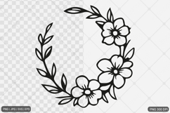 Floral Design SVG PNG Bundle Product Image 21