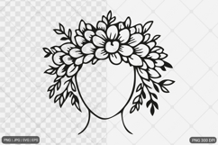 Floral Design SVG PNG Product Image 1
