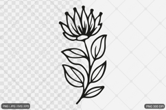 Floral Design SVG PNG Product Image 1