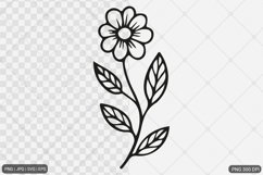 Floral Design SVG PNG Product Image 1