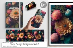 Digital Paper Floral Design Background Product Image 1