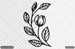 Floral Design SVG PNG Product Image 1