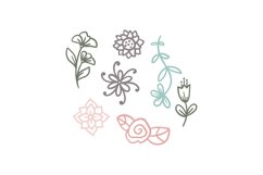 Floral Designs SVG Cut File Product Image 1
