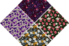 Floral digital paper, Seamless pattern Product Image 2