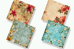 Floral Digital Paper Bundle Product Image 2