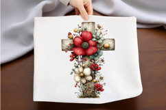 Floral Easter Cross Clipart Product Image 2