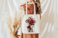 Floral Easter Cross Clipart Product Image 5