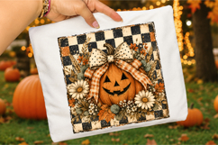 Floral Fall Pumpkin Png, Fall Pumpkin Sublimation PNG Product Image 3