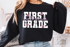 First Grade Teacher SVG PNG - Back To School Hello 1st Grade Product Image 6