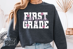 First Grade Teacher SVG PNG - Back To School Hello 1st Grade Product Image 5