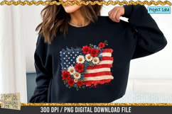 Floral Flag is a professional design that is available at 300dpi PNG to use for Sublimation, iron-on transfer, DTG Printing and normal printing.