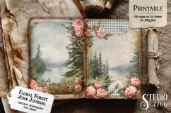 Floral Forest Junk Journal Pages Product Image 2
